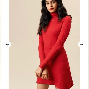 KOTN Turtleneck Mini Dress